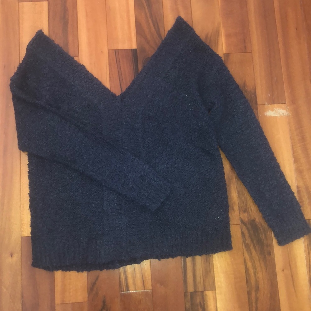 Off shoulder sweater